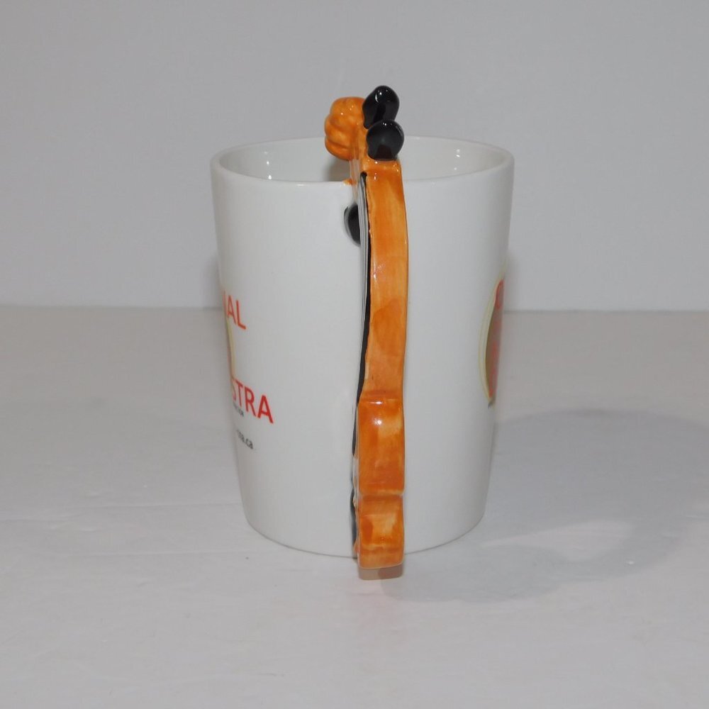Ottawa National Arts Center Orchestra NAC 3D Violin Handle Mug Bilingual Canada - Picture 3 of 6